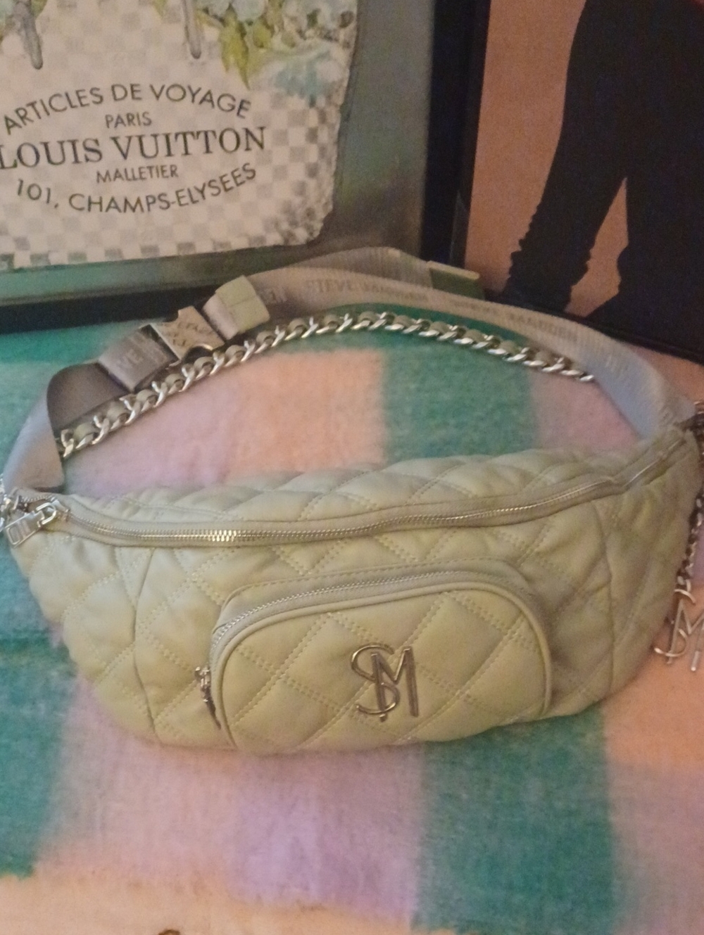 Steve Madden Waist Bag With Chain Strap